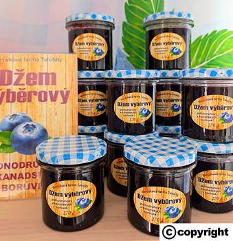 DŽEM VÝBĚROVÝ Z KANADSKÝCH BORŮVEK 